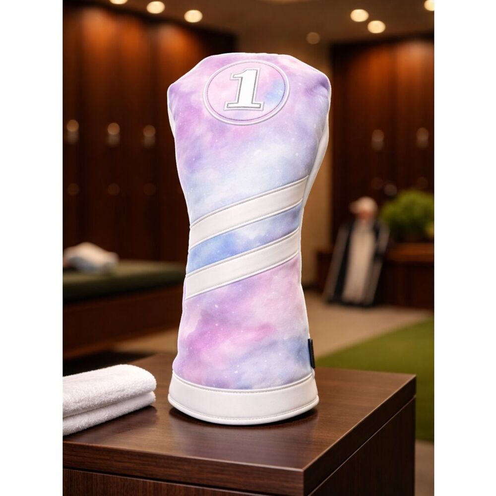 NWT Galaxy Driver Cover Custom Studio Premium Faux Leather Pink & Purple